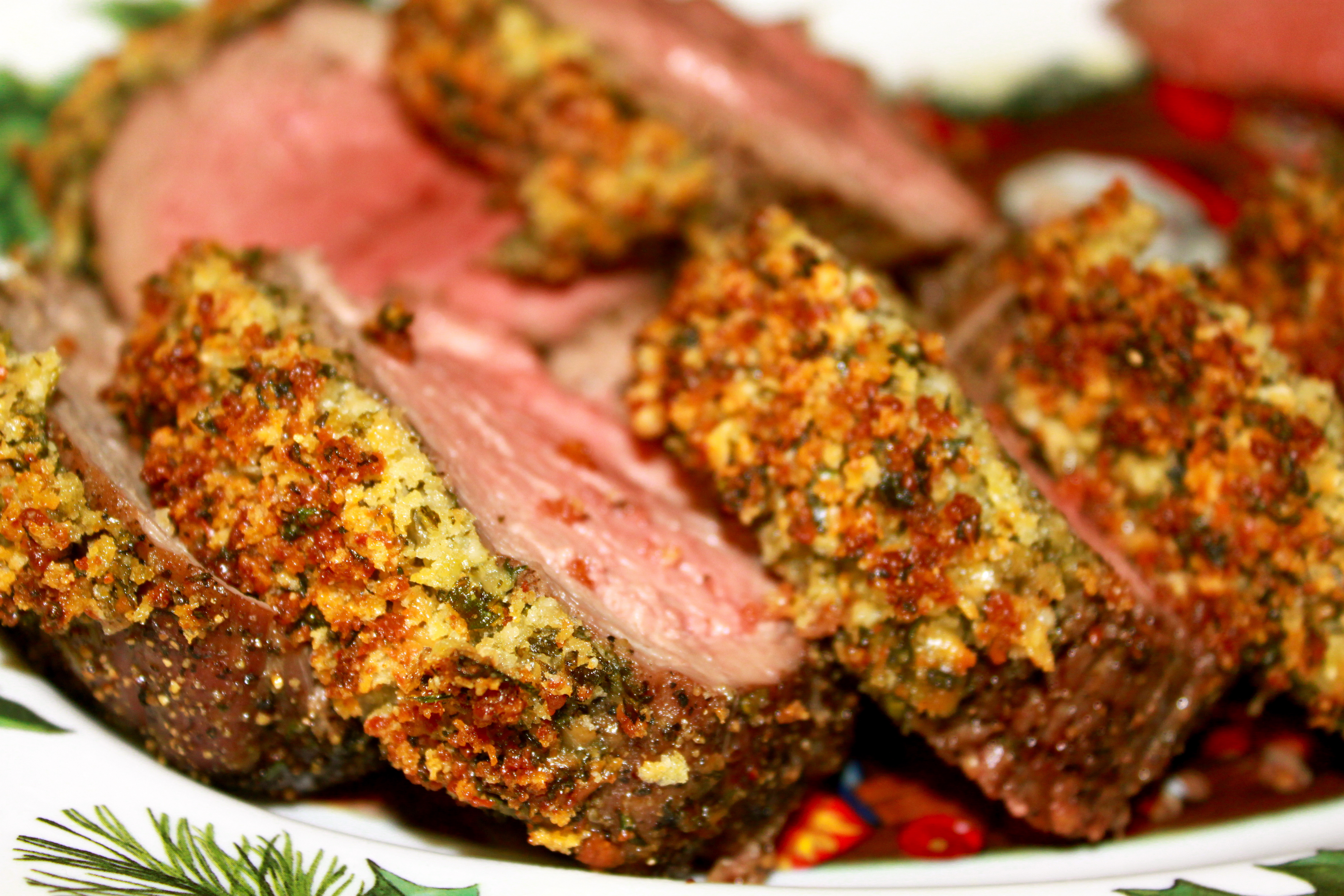 A Holiday Treat Herb Crusted Beef Tenderloin We Cook And Drink Together